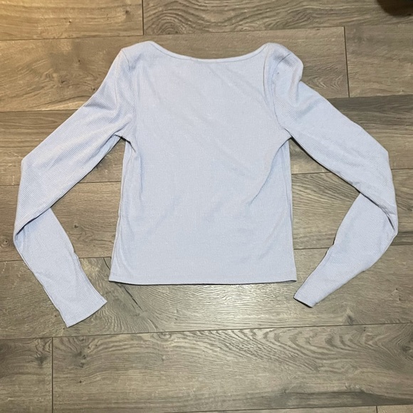Urban Outfitters Henley Long Sleeve - Picture 2 of 3